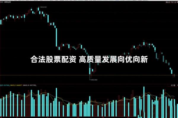 合法股票配资 高质量发展向优向新